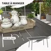 Outsunny Salon de jardin extšŠrieur ensemble salle š€ Voir les images du produit 4