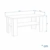 KOMTO Couchtisch Vienna Wohnzimmertisch Modern Couchtisch Produktbild-Vorschau 4