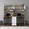 Skye Decor, kvalitný písací stôl (E1) v prevedení orechová Náhľad obrázku produktu 6