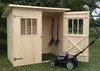 Alpholz Gerätehaus Zimowit aus Massiv-Holz, Gerätehaus mit Produktbild-Vorschau 3