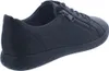 A side view of a black sneaker with a zipper. Produktbild-Vorschau