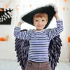 Damen-Engelsflügel mit Federn, Halloween, Fee, Cosplay, Produktbild-Vorschau 5