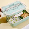 Śniadaniówka Lunch Box Pojemnik Do Szkoły Pracy 1200Ml Podgląd zdjęcia produktu 9
