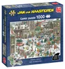 Jumbo Puzzle Weihnachten Jan van Haasteren 1000 Teile Produktbild-Vorschau 1