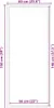 vidaXL Fußmatte Blau 60x150 cm Produktbild-Vorschau 6