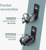 Borgen Fahrrad Wandhalterung Pedal schwarz Produktbild-Vorschau 8