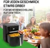GOURMETmaxx Heißluftfritteuse, 5,5 l - farbiges Produktbild-Vorschau 8