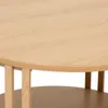 Runder Couchtisch mit Lamellen SLAT, 60 cm Produktbild-Vorschau 2