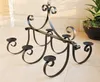 Lampadario castello 60 cm portacandele candela metallo Anteprima dell’immagine prodotto 5