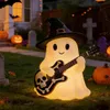 Ghosts Leselampe Halloween Deko, LED Geister Mit Gitarre Produktbild-Vorschau 9