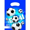 Fußball blau Partytüten 6 Stück Produktbild-Vorschau 1