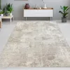 Tapis beige design doux facile d'entretien Taille - 160 x Voir les images du produit 1
