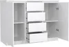 Sideboard NAIA Buffet blanc brillant Voir les images du produit 8