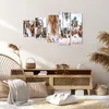 Bild auf Leinwand - Leinwandbild - 5 Teile - Wiese Frau Produktbild-Vorschau 7