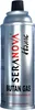 A silver spray can with black and red text and a black cap. Voir les images du produit
