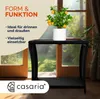 Casaria Table d'appoint en polyrotin Noir plateau de table Voir les images du produit 4