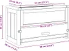 vidaXL Klietka pre škrečka 60x30x35 cm z masívneho Náhľad obrázku produktu 7