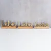 3er Set Schriftzug Lebe Lache Liebe L22cm Metall Gold Mango Produktbild-Vorschau 4