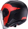 Caberg Soho jet kask Milano czarny mat / czerwony L Podgląd zdjęcia produktu 3
