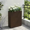 vidaXL Hoher Pflanzer 55 x 22 x 70 cm Ja Produktbild-Vorschau 2