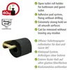 Držák toaletního papíru WENKO Turbo-Loc® Mod. Orea Gold Náhled obrázku produktu 3