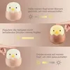 Instructions on how to operate a chick-shaped night light. Produktbild-Vorschau