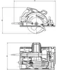 Metabo Handkreissäge Set KS 55 FS + Führungsschiene FS 160 Produktbild-Vorschau 7