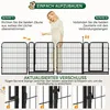 Yaheetech 16-teilig Welpenlaufstall Welpenauslauf 80 cm Produktbild-Vorschau 8