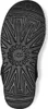 The image shows the sole of a black Ugg boot. Voir les images du produit