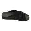 A side view of a black sandal on a white background. Anteprima dell’immagine prodotto