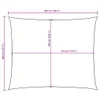 vidaXL Voile d'ombrage Oxford rectangulaire 4x5 m Voir les images du produit 7