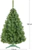 nabbi Vianočný stromček Christee 11 180 cm - zelená Náhľad obrázku produktu 2