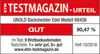 Der Unold Backmeister® Edel erhielt vom ETM Testmagazin in der Ausgabe 10/2016 im Test unter 9 Brotb Produktbild-Vorschau