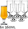 KADAX Biergläser mit Fuß "Arino", Wassergläser, Produktbild-Vorschau 4