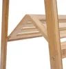 Stojanový věšák HWC-B82, věšák na kabáty, bambusový Náhled obrázku produktu 5