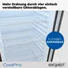 Exquisit Glastürkühlschrank, 240l Getränkekühlschrank mit Produktbild-Vorschau 4