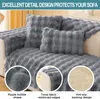 Kaninchen Plüsch Sofabezug L Form 1/2/3/4 Sitzer Sofa Produktbild-Vorschau 2