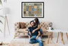Bild - Bilderrahmen - 100 cm x 70 cm - MDF - Rahmen - Foto Produktbild-Vorschau 3