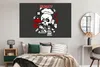 MuchoWow® Poster Totenkopf - Küche - Vintage 180x120 cm - Produktbild-Vorschau 4
