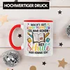 Trendation - Tschüss Kinderkarten Hallo Grundschule Tasse Produktbild-Vorschau 3