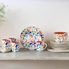 CreaTable, 17407, Folklore Colourful, 16-dielny jedálenský Náhľad obrázku produktu 12