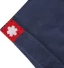 Detailansicht des blauen T-Shirts "Promo T Men" von Ocun mit rotem Markenlogo. Produktbild-Vorschau