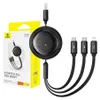 3-in-1 Baseus Free2Draw USB to M+L+C 100W cable, 1.1 m Anteprima dell’immagine prodotto 14