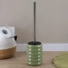 TENDANCE | Toilettenbürste - 40 x 10 cm - grün - Steingut - Produktbild-Vorschau 2