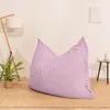 Pouf in velluto a coste BANANAIR 180 x 140 cm viola chiaro Anteprima dell’immagine prodotto 8