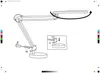 Rabalux 4407 Tischleuchte Colin, 6W, 4500K, 350lm, weiß, Produktbild-Vorschau 5