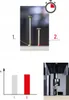 The image shows two screws of different lengths, a bar graph comparing two items labeled 1 and 2, and a close-up of a testing machine. Podgląd zdjęcia produktu