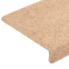 Stufenmatten Selbstklebend 5 Stk. 65x21x4 cm Hellbraun Produktbild-Vorschau 5