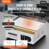 A commercial griddle with features highlighted by text overlays and inset images of accessories. Anteprima dell’immagine prodotto