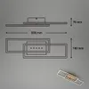LED ceiling light with LED dots,brown-gold,LED/30W Produktbild-Vorschau 7